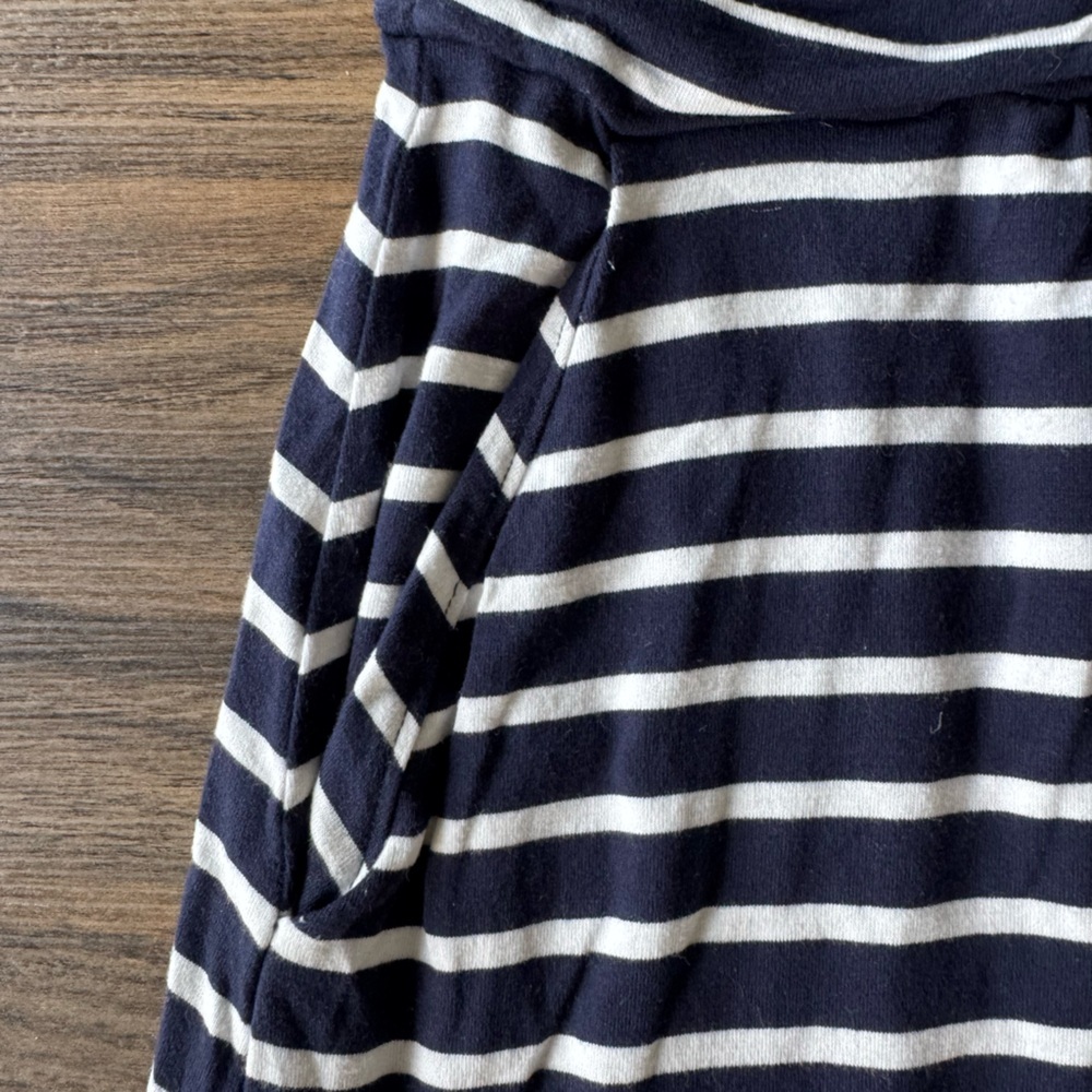 Boden Women’s Amelie Stripe Soft Stretch Jersey Dress Sz 4R - Picture 6 of 9